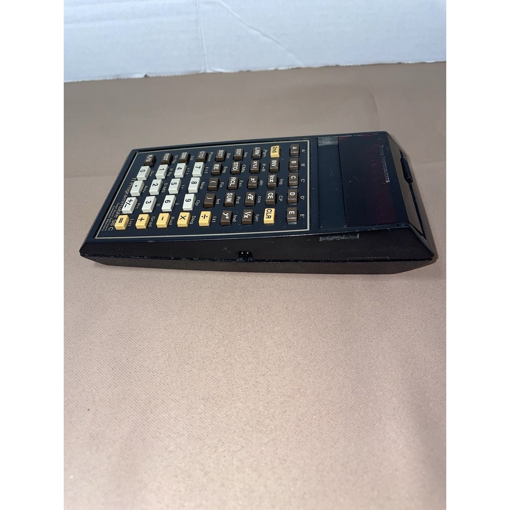 VTG Texas Instruments TI Programmable 58 C Calculator & Module untested AS-IS - Picture 4 of 10